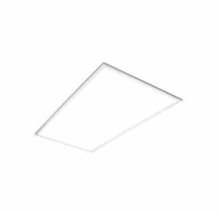 TCP Lighting 39W 2x4 LED Direct Troffer Luminaire, Back-lit, 0-10V Dimming, 4400 lm, Selectable CCT