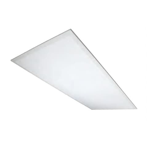 TCP Lighting 46W 2x4-ft LED Troffer Panel w/Back Light, Dimmable, 5200 Lumens, 3500K, Frosted