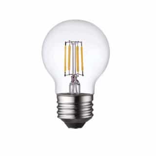 3W LED G16 Bulb, Dimmable, E26, 250 lm, 120V, 2700K, Clear