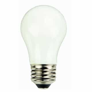 3.5W LED A15 Bulb, Dimmable, E26, 300 lm, 120V, 1800K-2700K, Frosted