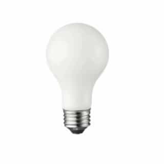 TCP Lighting 8W LED A19 Bulb, Dimmable, E26, 800 lm, 120V, 4000K, Frosted