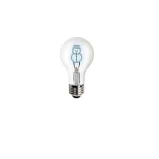 1.5W Snowman Shape LED A19 Bulb, Dimmable, Cool White