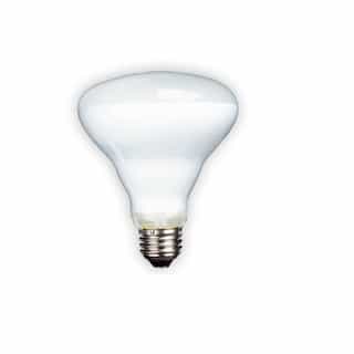 8W LED BR30 Filament Bulb, Dimmable, E26, 120V, 3200K-1800K, Glass