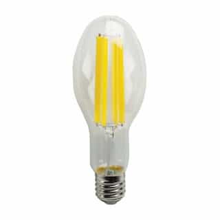 TCP Lighting 60W LED ED28 Filament Bulb, 120V-277V, E39, 320W HID, 4000K, Clear