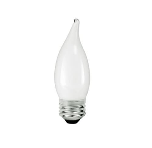 3W LED F11 Bulb, Dimmable, E26, 250 lm, 120V, 5000K, Frosted