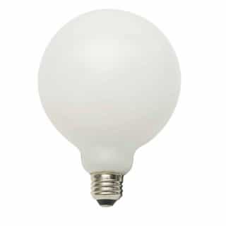 TCP Lighting 4.5W LED G40 Bulb, Dimmable, E26, 450 lm, 120V, 2400K, Frosted