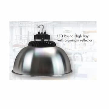 Aluminum Reflector for LED Round High Bay Lights, 90 Degree