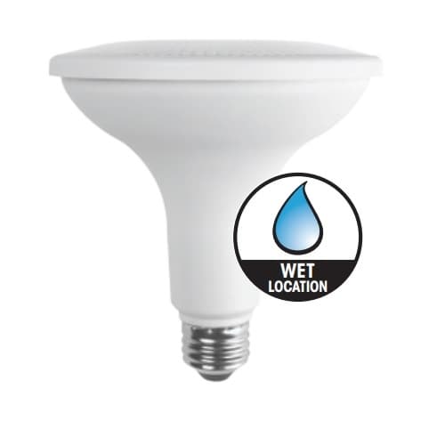 12.5W LED PAR38 Bulb, Flood, 120W Halogen Retrofit, E26, 1150 lm, 4000K