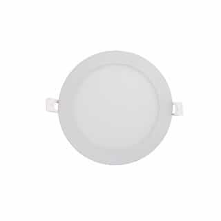 6-in 12W LED Snap-In Downlight, Edge-Lit, 1100 lm, 120V, Selectable CCT