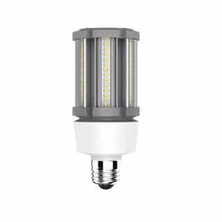 18W LED Corn Bulb, E26, 2700 lm, 100V-277V, 4000K