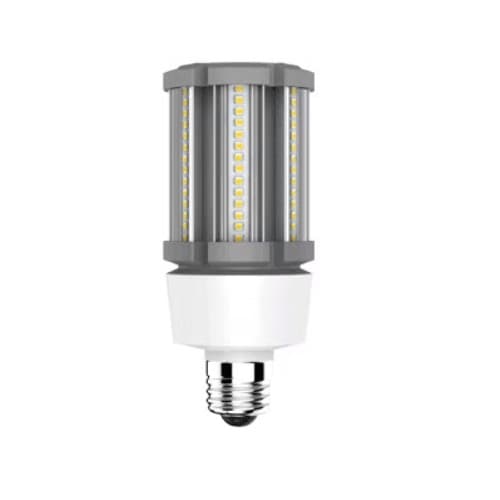 18W LED Corn Bulb, E26, 2700 lm, 100V-277V, 5000K