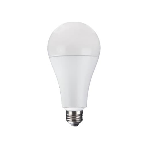 TCP Lighting 23W LED A23 Bulb, E26, 120-277V, 3000K