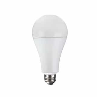 23W LED A23 Bulb, E26, 120-277V, 3000K