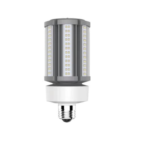 36W LED Corn Bulb, E26, 5400 lm, 100V-277V, 4000K