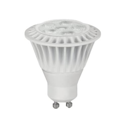 7W LED MR16 Bulb, Dimmable, Flood Beam, GU10, 500 lm, 120V, 3000K