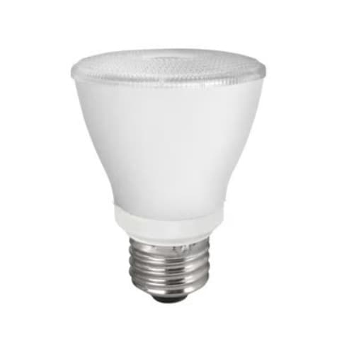 7W LED PAR20 Bulb, Dimmable, Flood Beam, E26, 550 lm, 120V, 2700K