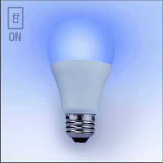 10W Colorflip Led A19 Bulb, E26, 800 lm, 2700K/Blue
