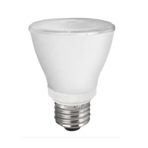 7W LED PAR20 Bulb, Dimmable, E26, 120V, 550 lm, 2400K