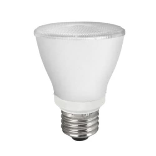 7W LED PAR20 Bulb, Narrow, Dimmable, E26, 120V, 550 lm, 2400K
