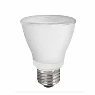 7W LED PAR20 Bulb, Narrow, Dimmable, E26, 120V, 600 lm, 2700K