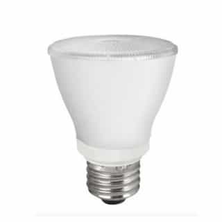 7W LED PAR20 Bulb, Narrow, Dimmable, E26, 120V, 625 lm, 3000K