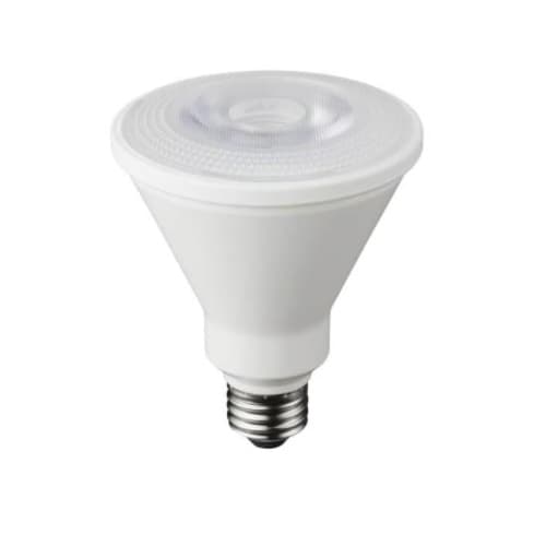 9W LED BR30 Bulb, Dimmable, E26, 650 lm, 120V, 3000K, Bulk