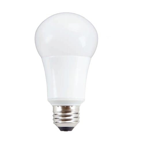 TCP Lighting 9.5W Omni-Directional LED A19 Bulb, Dimmable, 2700K