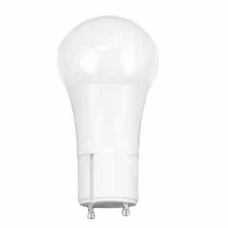 9.5W LED A19 Bulb, Dimmable, GU24 Base, 825 lm, 3000K