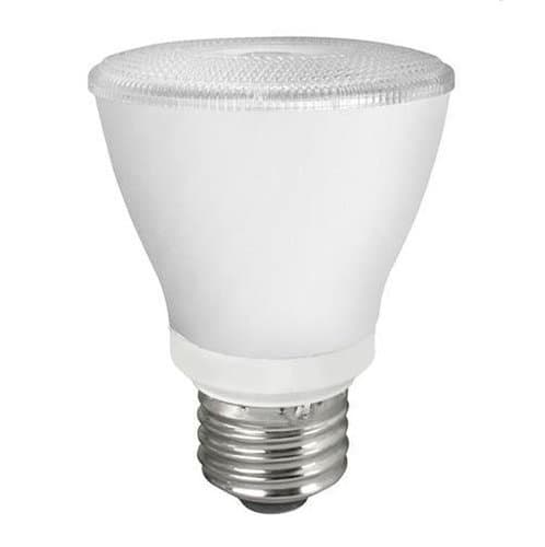 TCP Lighting 10 PAR 20 Bulb, 2700K, Standard Flood, White, Dimmable