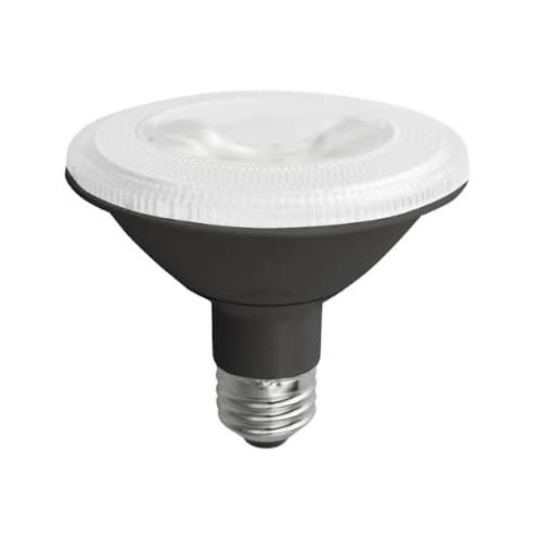12W LED PAR30 Bulb, Short Neck, Dimmable, 850 lm, 2700K, Black