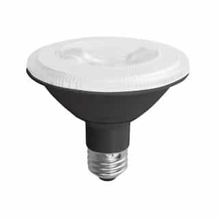 10W LED PAR30 Bulb, Short Neck, Dimmable, 850 lm, 3500K, Black