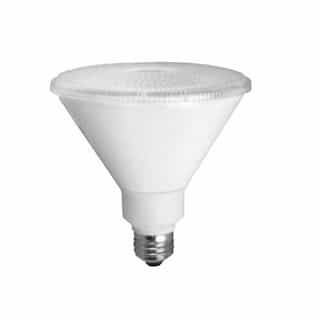 TCP Lighting 14W LED PAR38 Bulb, High Output, Narrow Flood, Dimmable, 2700K, White