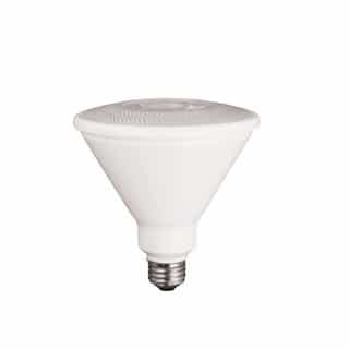 15W LED PAR38 Bulb, Dimmable, 975 lm, 3000K, White