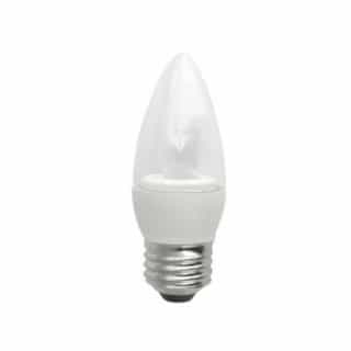 4W LED Decorative Bulb w/ Blunt Tip, Dimmable, 2400K