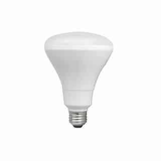 TCP Lighting 9.5W LED BR30 Bulb, Dimmable, 600 lm, 2400K, White