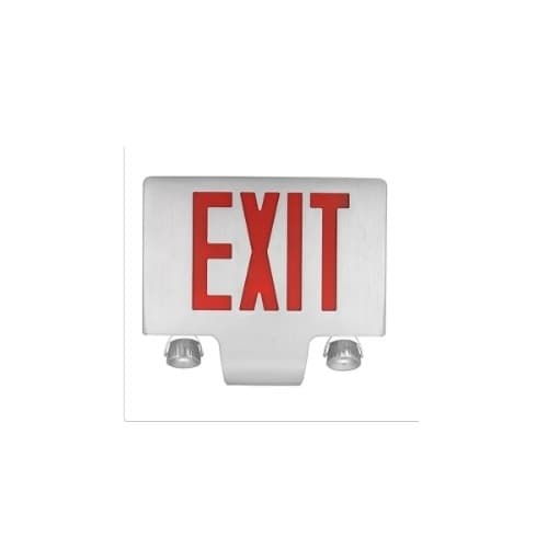 TCP Lighting 5W Exit and Emergency Lighting Combo, Red Text, White