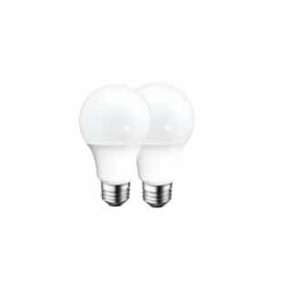 TCP Lighting 8W LED A19 Bulb, E26, 725 lm, 120V, 5000K, Clear