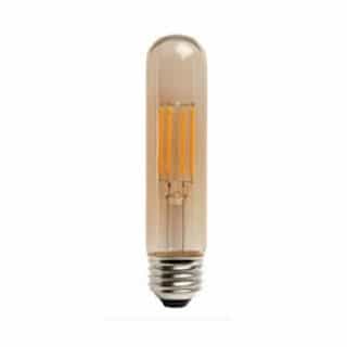4W T9 LED Bulb, E26, 400 lm, 120V, 25000K, Amber