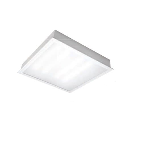 TCP Lighting 45W 2X2 LED Recessed Troffer Light, Dimmable, 5000K, 4000 Lumens, Prismatic