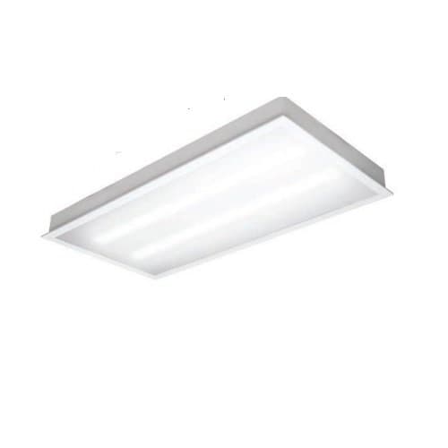 TCP Lighting 70W 2X4 LED Recessed Troffer, Dimmable, 5000K, 6800 Lumens