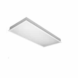 TCP Lighting 45W 2X4 LED Premiere Series Troffer, 6800 Lumens, 4100K, Frosted White