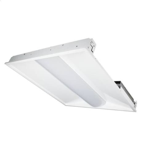 38W 2X2 LED Volumetric Troffer, Dimmable, 4200 lm, 3000K