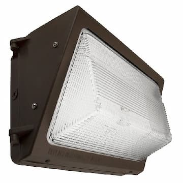 115W LED Wall Pack w/ Photocell, Semi Cut Off, 15525 lm, CCT Selectable