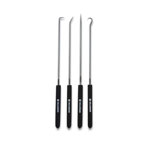 9.75-in 4 Piece Hook and Pick Set