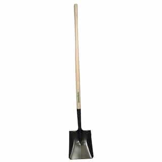 Union Tools 11 [1/2]in Square Point Steel Digging Shovel