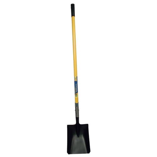 47" Square Point Shovel with Fiberglass Handle