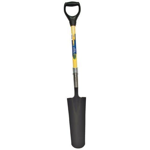27" Ergo D-Grip Round Digging Drain and Post Spades