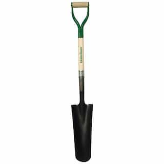 16-in Blade Drain Spade with Poly D-grip
