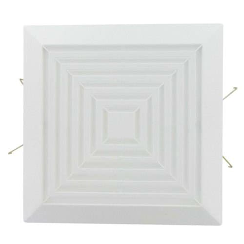 Square Grille Assembly Replacement Part for Bath Fans