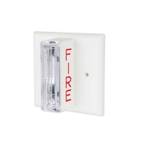 USI Smoke Alarm Strobe, 120V AC, Hardwired